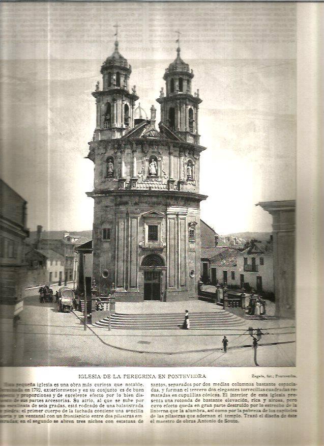 LAMINA V02684: Iglesia de la Peregrina en Pontevedra