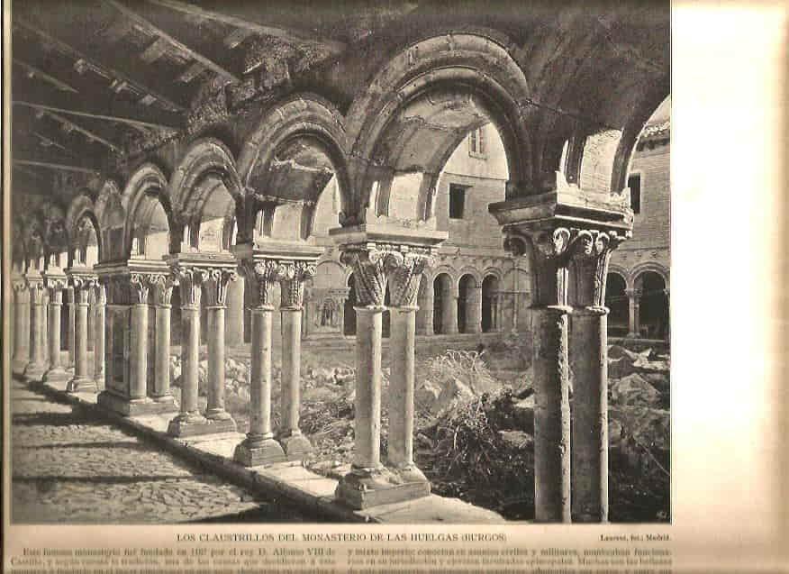 LAMINA V02728: Claustrillos del Monasterio de las Huelgas, Burgos