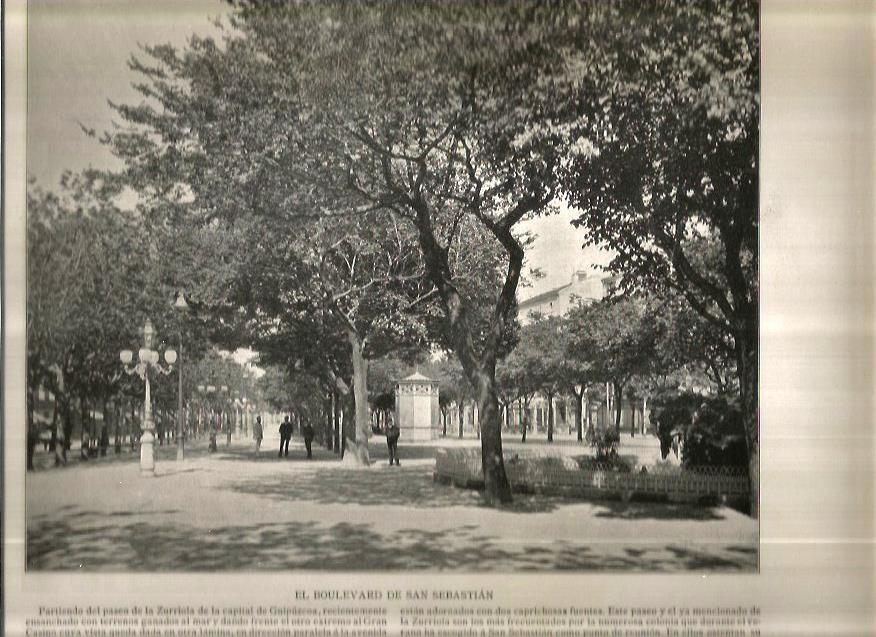 LAMINA V02688: El boulevard de San Sebastian 