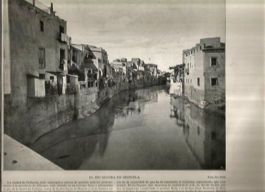 LAMINA V02690: El rio Segura en Orihuela, Alicante