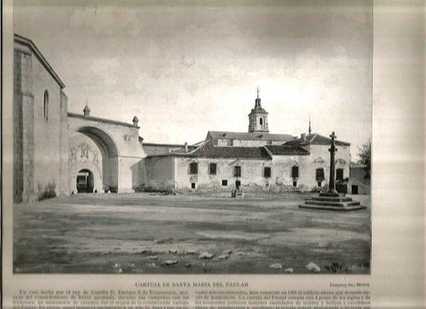 LAMINA V02693: Cartuja de Santa Maria del Paular
