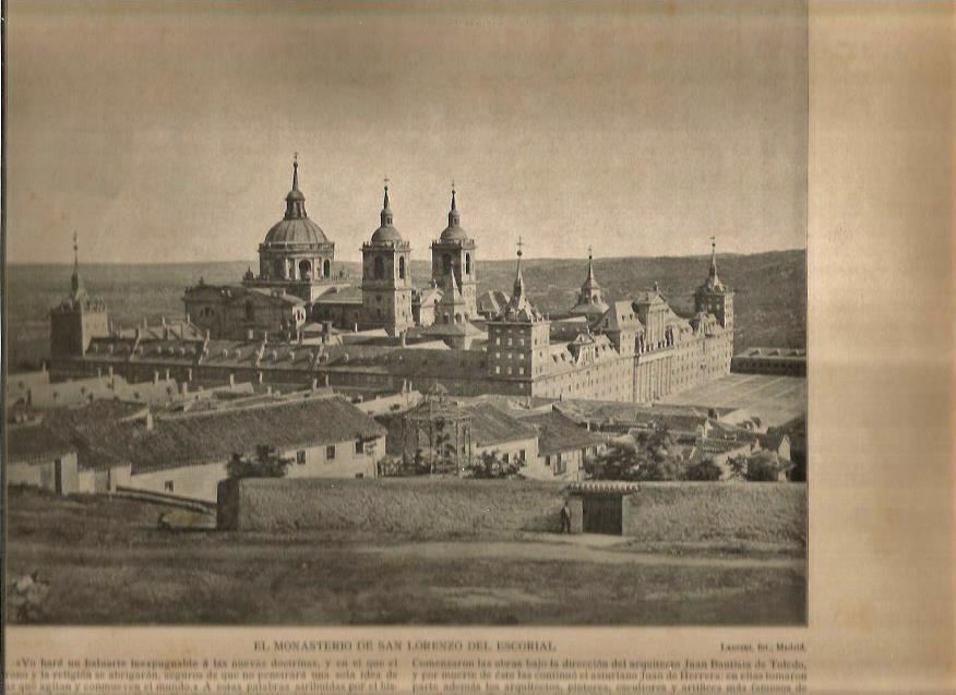 LAMINA V02769: Monasterio de San Lorenzo del Escorial