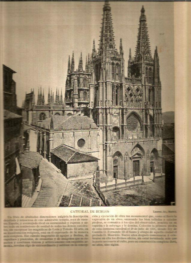 LAMINA V02772: Catedral de Burgos