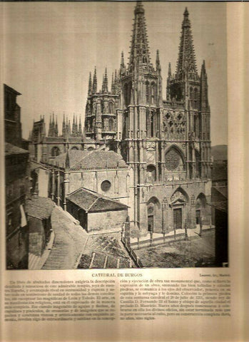 LAMINA V02772: Catedral de Burgos