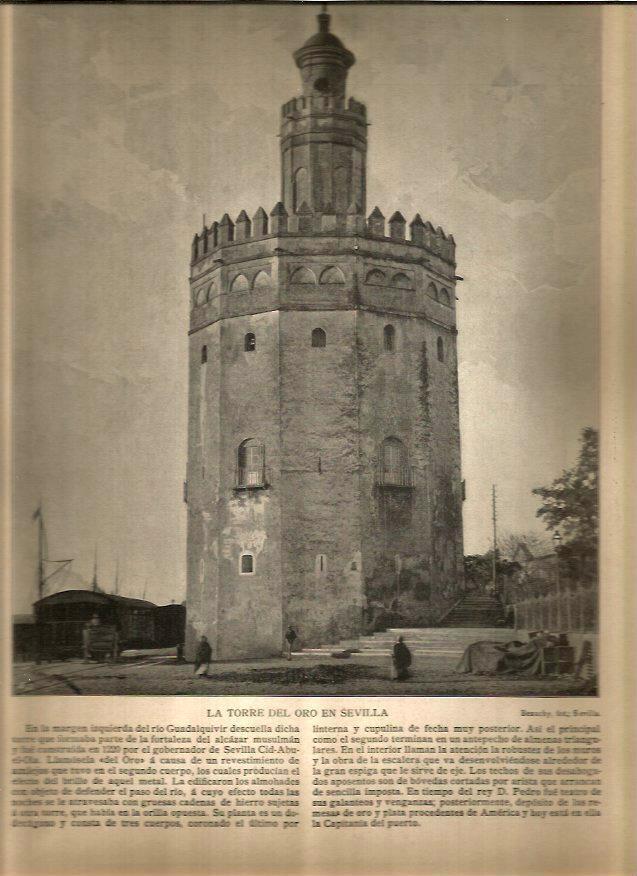 LAMINA V02783: Torre del Oro, Sevilla