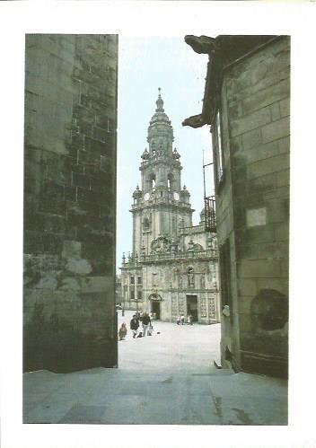 LAMINA V02324: Catedral de Santiago. La Puerta Santa o del Perdon