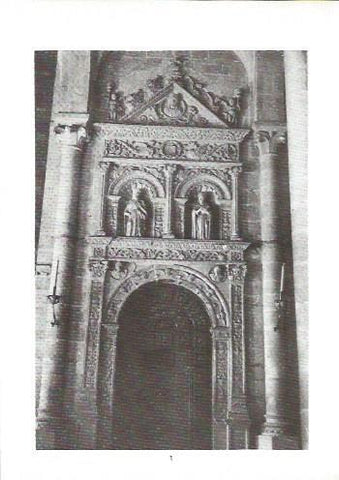 LAMINA V02318: Catedral de Santiago. Portada de la Sacristia
