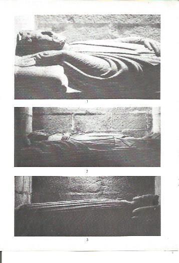 LAMINA V02293: Catedral de Santiago. Fernando II Rey de Leon, Alfonxo IX de Leon y Juana de Castro