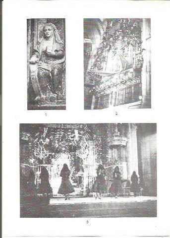 LAMINA V02303: Catedral de Santiago. Santa Maria Salome por J. Bautista de Celma y un organo