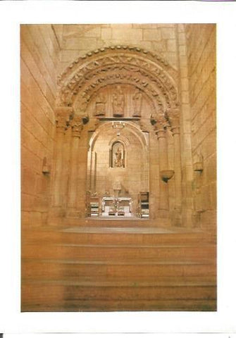 LAMINA V02310: Catedral de Santiago. Portico de la Corticela, siglo XIII