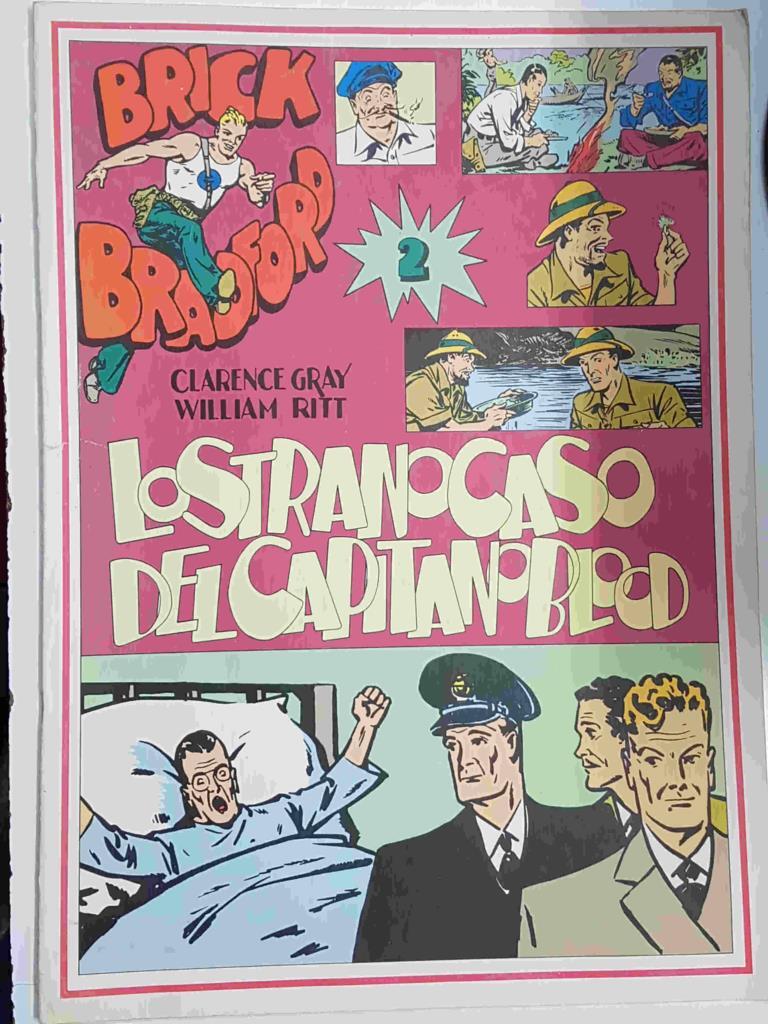 Collana Gertie Daily 56:  Brick Bradford num 2 - Lo strano caso del capitano Blood (tiras diarias desde el 31/5 al 19/7/1947)