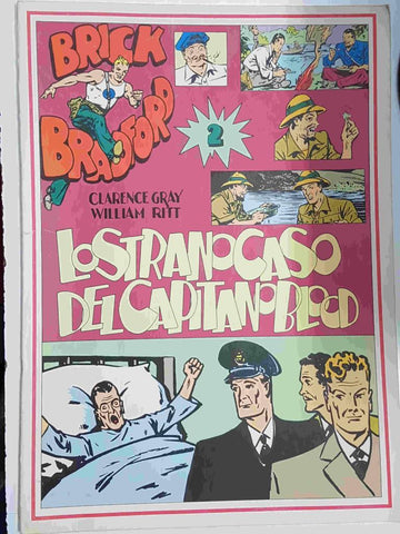 Collana Gertie Daily 56:  Brick Bradford num 2 - Lo strano caso del capitano Blood (tiras diarias desde el 31/5 al 19/7/1947)