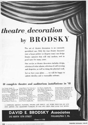 LAMINA 29400: Publicidad de David E. Brodsky Associates