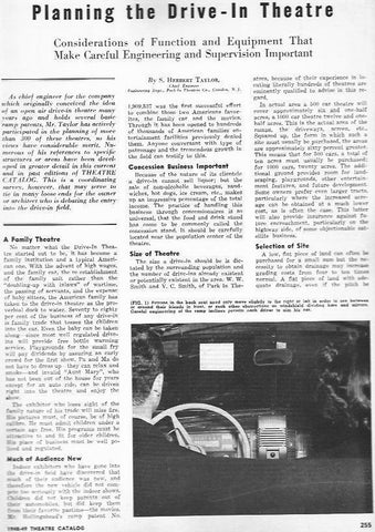 LAMINA 29356: Planning the drive-in Theatre