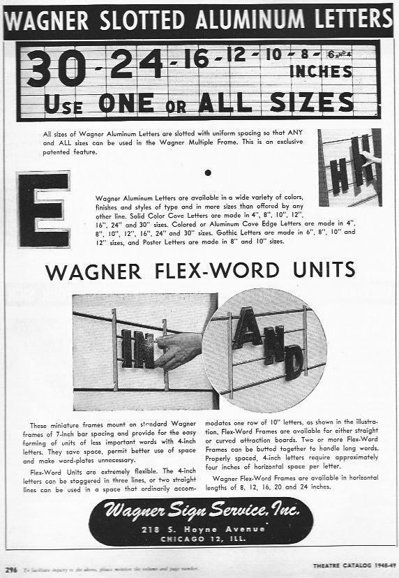 LAMINA 29374: Pagina de publicidad de Wagner Sign Service Inc.