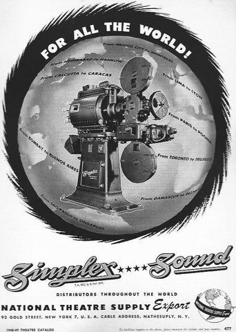 LAMINA 29441: Publicidad de Simplex Sound