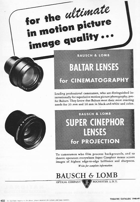 LAMINA 29433: Publicidad de Bausch & Lomb