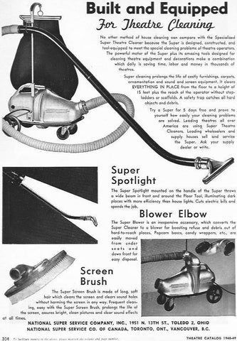 LAMINA 29413: Publicidad de National Super Service Company Inc.