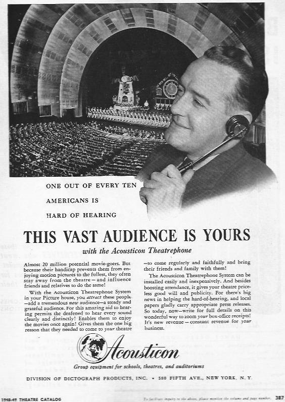 LAMINA 29415: Publicidad de Acousticon