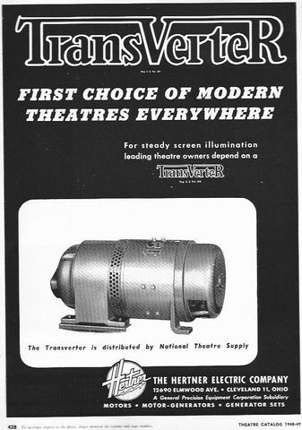 LAMINA 29431: Publicidad de The Hertner Electric Company