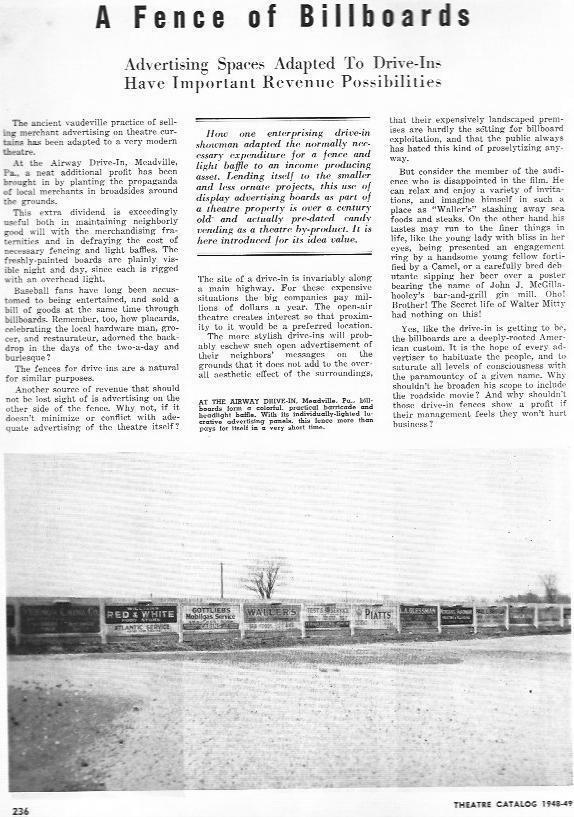 LAMINA 29348: The Airway Drive-in en Meadville