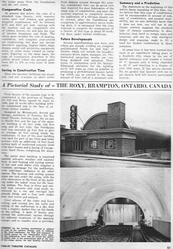 LAMINA 29261: The Roxy en Brampton, Canda