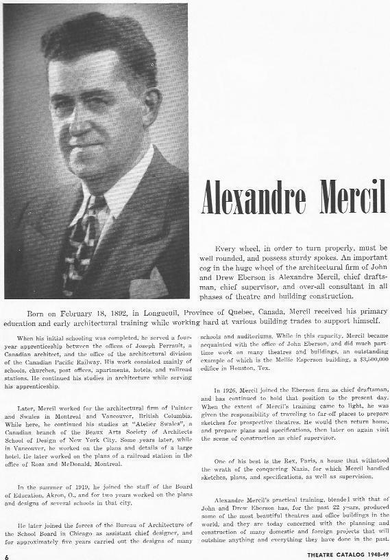 LAMINA 29237: Alexandre Mercil