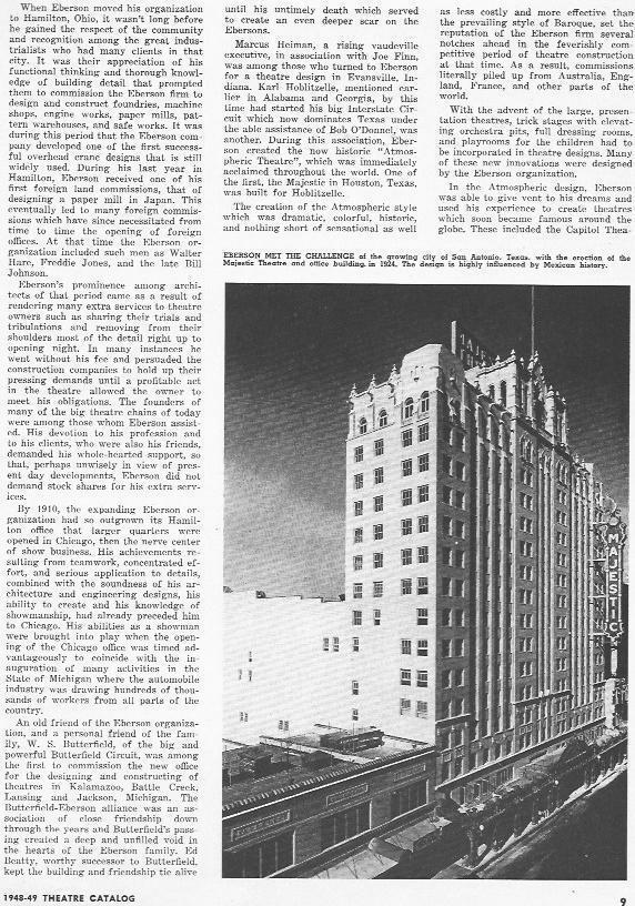 LAMINA 29239: Eberson Building en San Antonio, Texas. USA