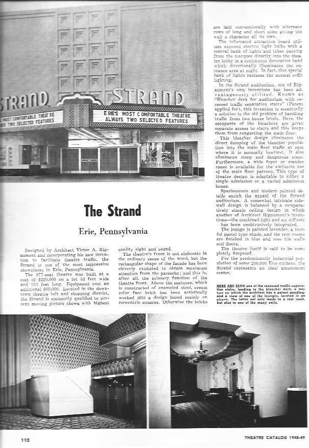 LAMINA 29289: The Strand en Erie, Pennsylvania