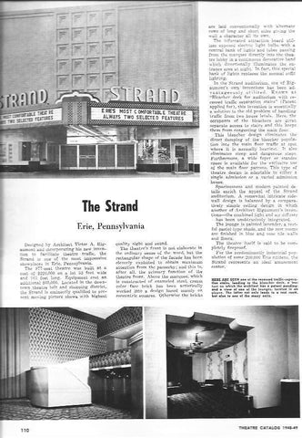 LAMINA 29289: The Strand en Erie, Pennsylvania