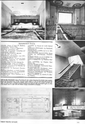 LAMINA 29290: Datos tecnicos del The Strand en Erie, Pennsylvania