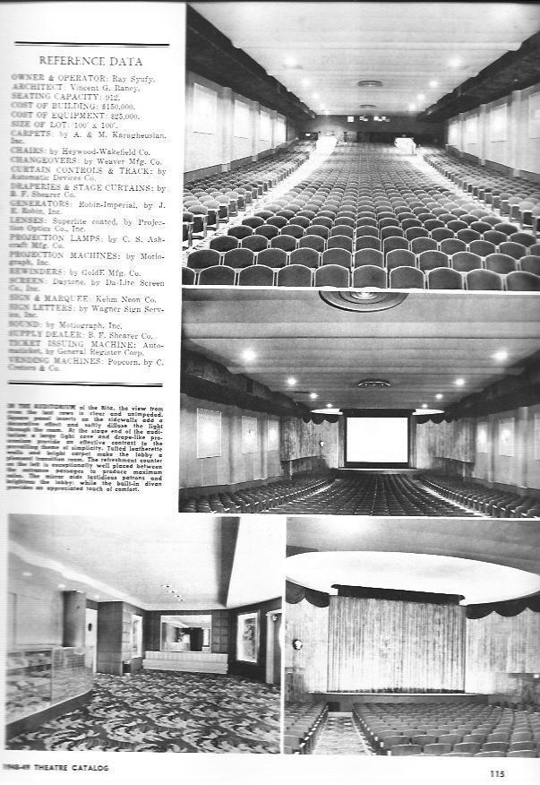 LAMINA 29292: Datos tecnicos del The Rita en Vallejo, California