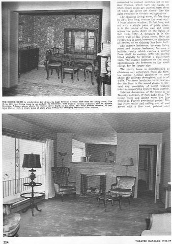 LAMINA 29342: Interior de la casa Peterson en Salt Lake City