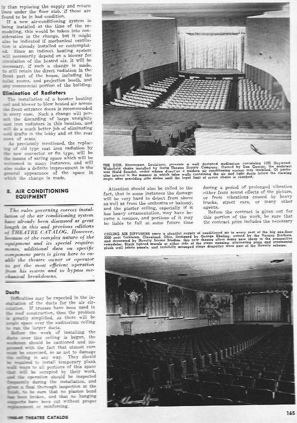 LAMINA 29316: Sala de butacas del The Don en Shreveport, Louisana