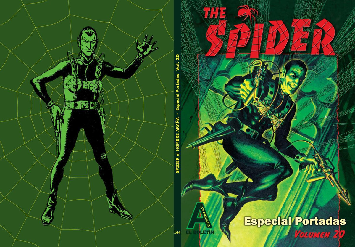 Los Archivos de El Boletin volumen 164: The Spider el hombre araña (Flierman) , volumen 20: fin coleccion: LAS PORTADAS