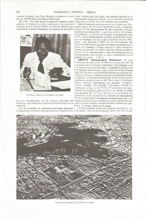 LAMINA V06242: Vista del Pireo, Atenas
