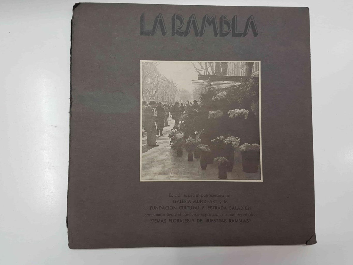 La Rambla. Concurso-exposición de pintura al óleo "Temas Florales y de Muestras Ramblas". Del 11 al 29 de febrero de 1972