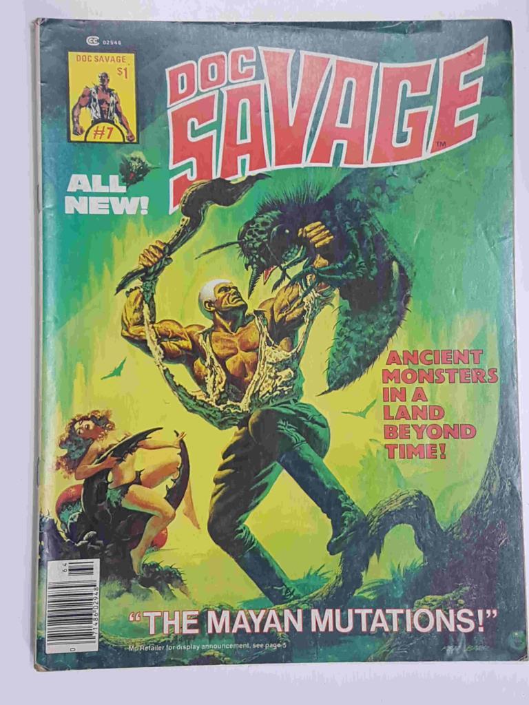 Doc Savage: num 7, vol. 1, january 1977 - The Mayan Mutations