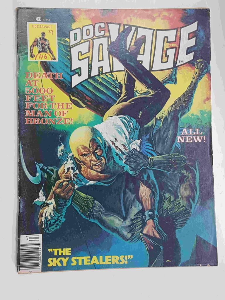 Doc Savage: num 6, vol. 1, october 1976 - The Sky Stealers
