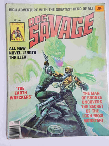 Doc Savage: num 5, vol. 1, july 1976 - The Earth Wrackers