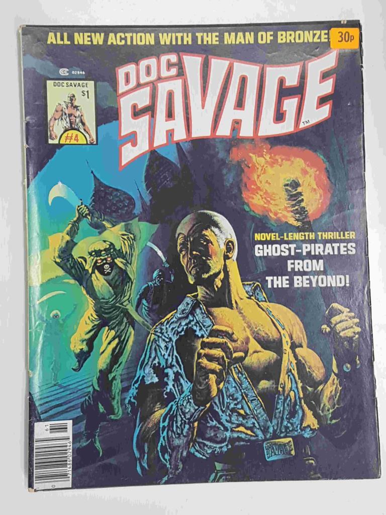 Doc Savage: num 4, vol. 1, april 1976 - Ghost Pirates from the beyond