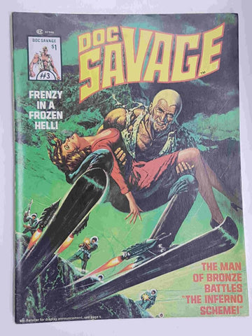 Doc Savage: num 3, vol. 1, january 1976 - The Inferno Scheme