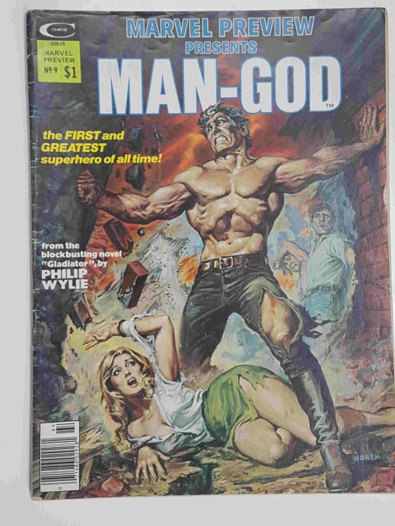 Marvel Preview vol. 1 (winter 1976), num 9, Man-God 