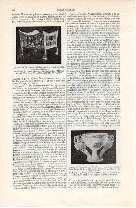 LAMINA V07661: Lavabo de Tutankhamon
