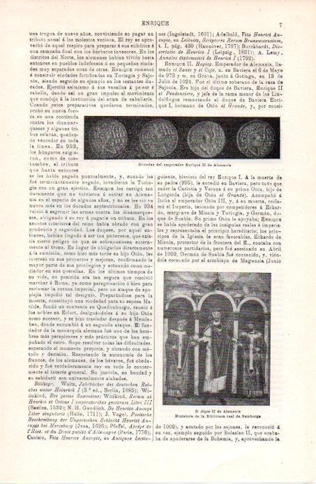 LAMINA V07975: Enrique II de Alemania