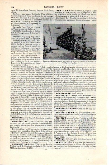 LAMINA V07917: Fabrica de La Papelera Española en Renteria