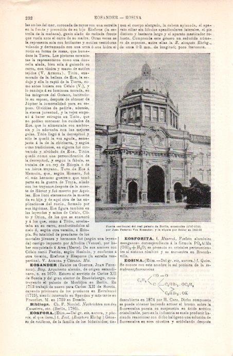 LAMINA V08012: Real Palacio de Berlin