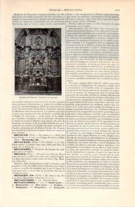 LAMINA V07957: Retablo del Sagrario en la Catedral de Segovia