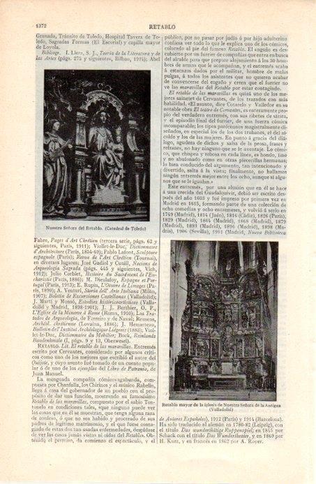 LAMINA V07956: Retablo de Nuestra Señora de la Antigua en Valladolid
