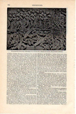 LAMINA V07948: Bajorrelieve de la fachada de la Catedral de Orvieto